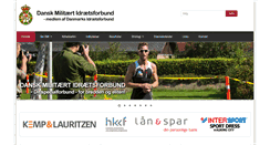 Desktop Screenshot of dmif.dk